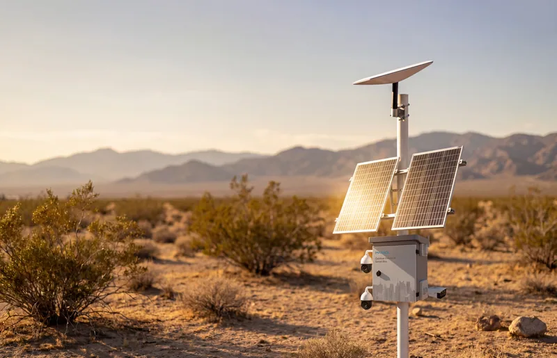 Autarke Solarstromlösung für Starlink