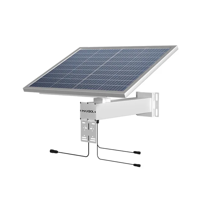 Industrielles 60-W-Solarstromset mit 384-Wh-Speicher