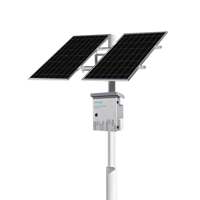 400-W-Solarstromsystem für industrielle CCTV-Anlagen