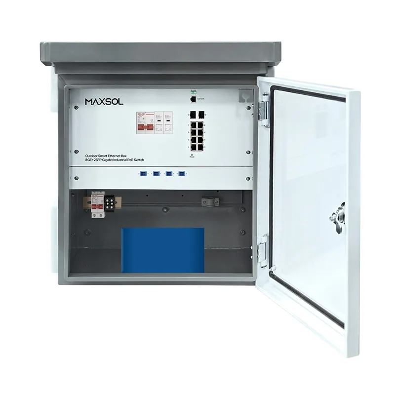 Maxsol SBOX2802SFG-I-288WH Outdoor-Switchbox mit integriertem Batteriespeicher