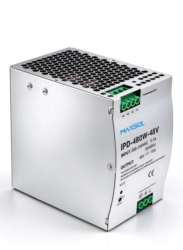 Industrielles DIN-Schienen-Netzteil, 48 V, 480 W