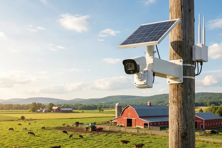 CCTV-Solarstromversorgungslösung für Landwirtschaftsbetriebe