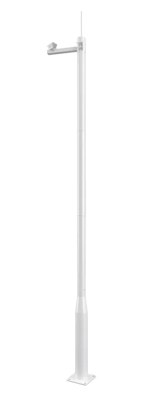 Robuster modularer 4-m-Überwachungsmast