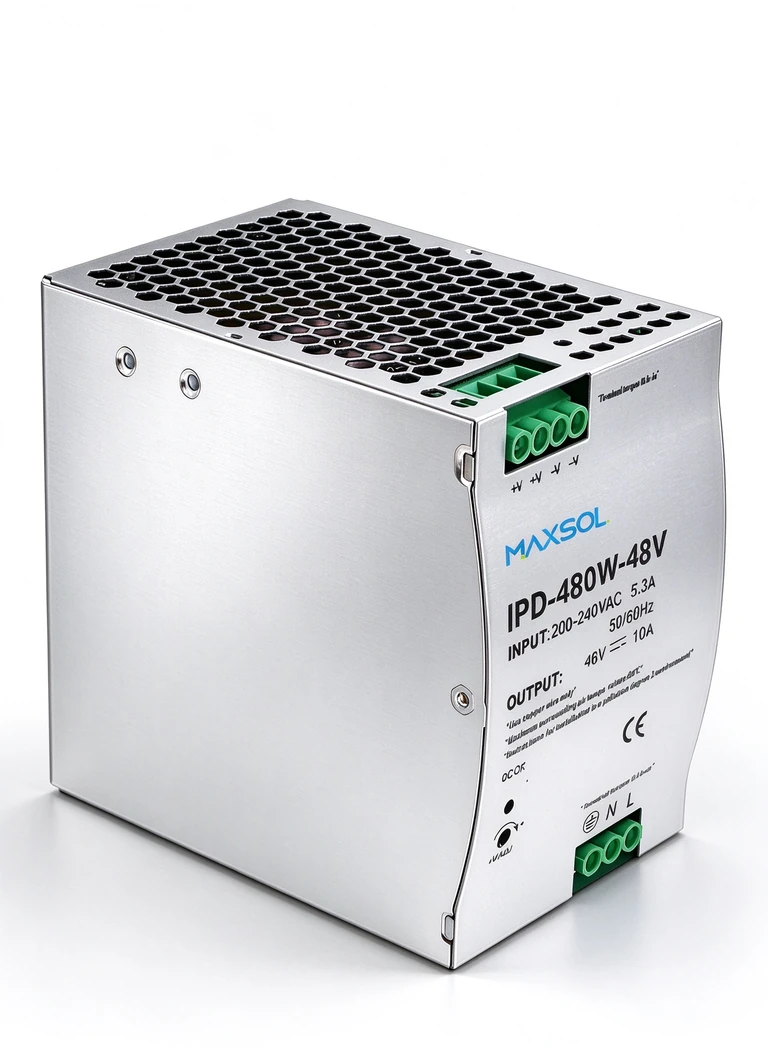 Industrielles DIN-Schienen-Netzteil, 48 V, 480 W