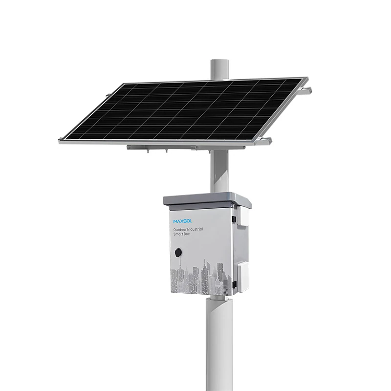 200-W-Solarstromsystem für CCTV mit 100-Ah-LiFePO4-Akku