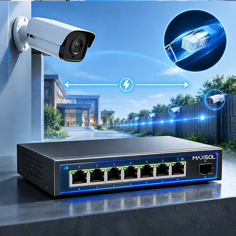 PoE mit großer Reichweite: IP-Kameras bis 300 m