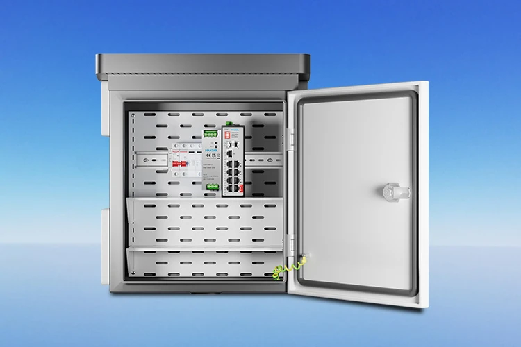 Intelligente Industriebox für den Außenbereich