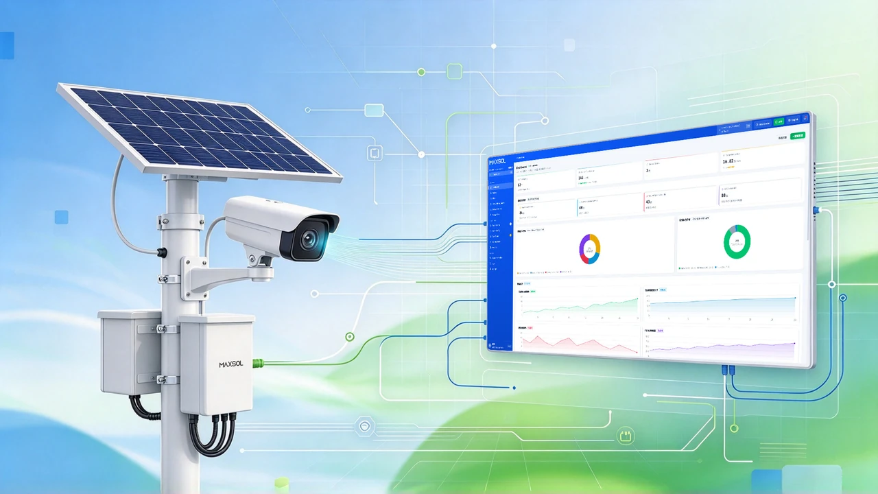 Solarstromversorgungssystem mit intelligenter Steuerung