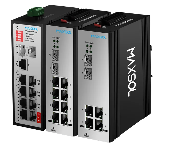 Industrieller PoE Switch