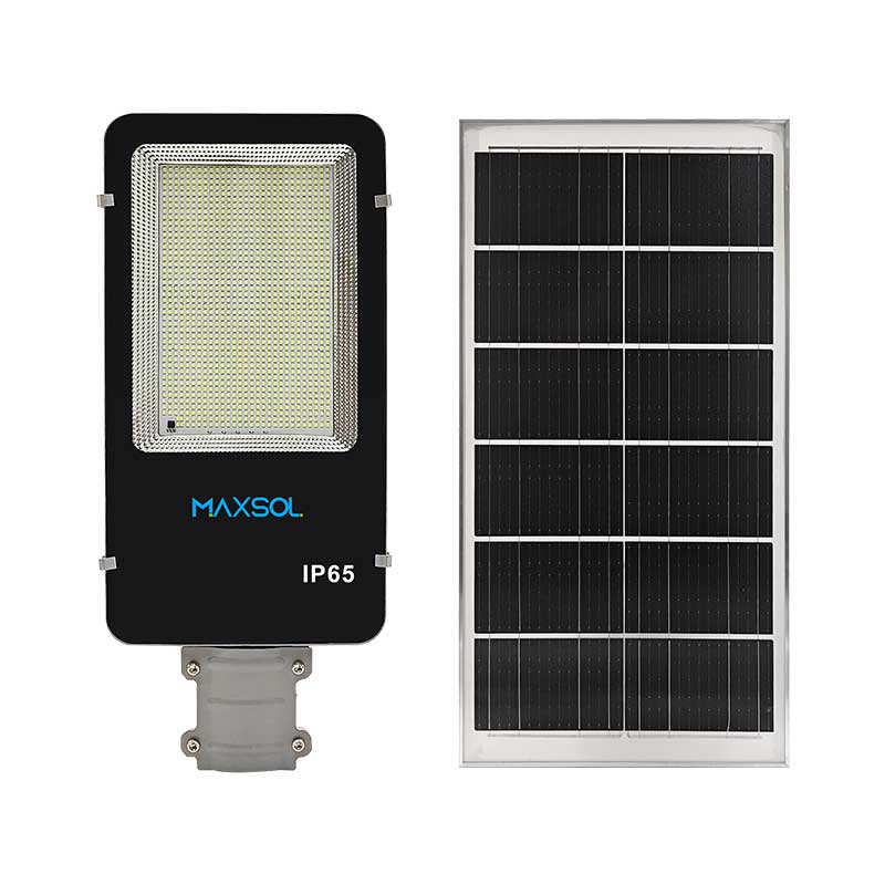 SR600W: 30-W-Solarstraßenleuchte mit 30-Ah-Akku