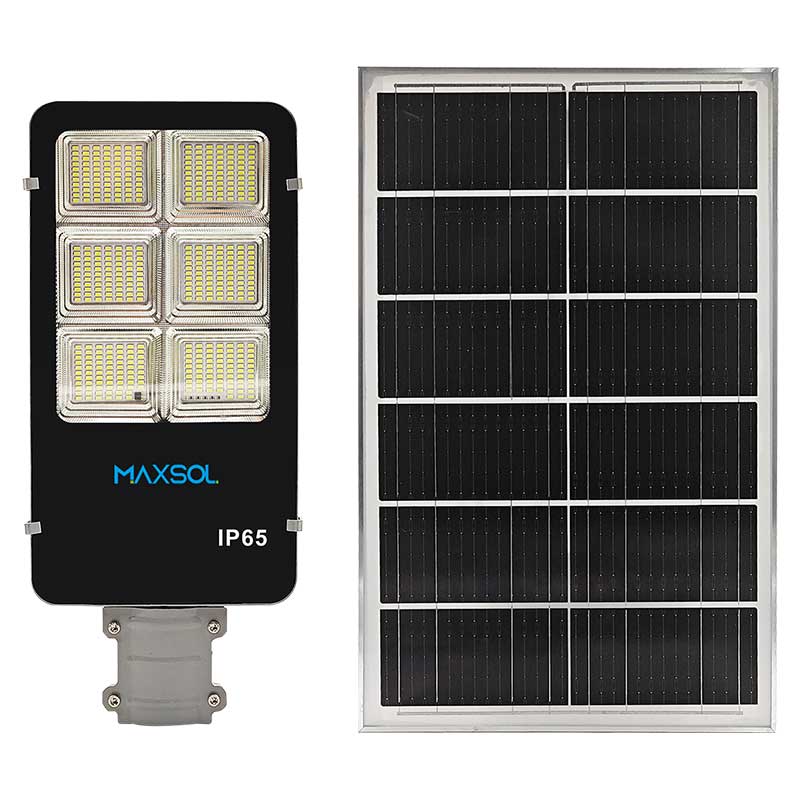 Industrielle 30W-Solarstraßenleuchte als Komplettset